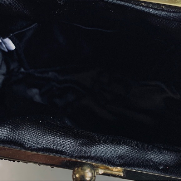 BLACK SEQUIN EVENING BAG - Picture 8 of 16